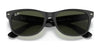 Ray-Ban NEW WAYFARER RB2132 Sunglasses | Size 55 / Black №901L / G-15 Green (3N 13.2%)