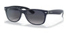 Ray-Ban NEW WAYFARER RB2132 Sunglasses | Size 55 / Blue №660778 / Blue Gradient (Polarized) (3P 14%)