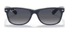 Ray-Ban NEW WAYFARER RB2132 Sunglasses | Size 55 / Black №901L / G-15 Green (3N 13.2%)
