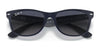 Ray-Ban NEW WAYFARER RB2132 Sunglasses | Size 55 / Black №901L / G-15 Green (3N 13.2%)