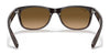 Ray-Ban NEW WAYFARER RB2132 Sunglasses | Size 55 / Black №901L / G-15 Green (3N 13.2%)