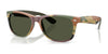 Ray-Ban NEW WAYFARER RB2132 Sunglasses | Size 55 / Green & Green Camuflage №682331 / Green (3N 13.2%)