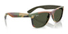 Ray-Ban NEW WAYFARER RB2132 Sunglasses | Size 55 / Black №901L / G-15 Green (3N 13.2%)