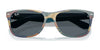 Ray-Ban NEW WAYFARER RB2132 Sunglasses | Size 55 / Black №901L / G-15 Green (3N 13.2%)