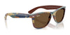 Ray-Ban NEW WAYFARER RB2132 Sunglasses | Size 55 / Black №901L / G-15 Green (3N 13.2%)