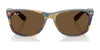 Ray-Ban NEW WAYFARER RB2132 Sunglasses | Size 55 / Black №901L / G-15 Green (3N 13.2%)