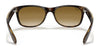 Ray-Ban NEW WAYFARER RB2132 Sunglasses | Size 55 / Black №901L / G-15 Green (3N 13.2%)