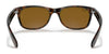 Ray-Ban NEW WAYFARER RB2132 Sunglasses | Size 55 / Black №901L / G-15 Green (3N 13.2%)