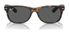 Ray-Ban NEW WAYFARER RB2132 Sunglasses | Size 55 / Black №901L / G-15 Green (3N 13.2%)