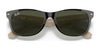Ray-Ban NEW WAYFARER RB2132 Sunglasses | Size 55 / Black №901L / G-15 Green (3N 13.2%)