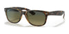 Ray-Ban NEW WAYFARER RB2132 Sunglasses | Size 55 / Havana №894/76 / Blue/Green (Polarized) (3P 14%)