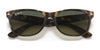 Ray-Ban NEW WAYFARER RB2132 Sunglasses | Size 55 / Black №901L / G-15 Green (3N 13.2%)