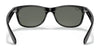 Ray-Ban NEW WAYFARER RB2132 Sunglasses | Size 58 / Black №901 / G-15 Green (3N 13.2%)