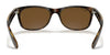 Ray-Ban NEW WAYFARER RB2132 Sunglasses | Size 55 / Black №901L / G-15 Green (3N 13.2%)