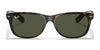 Ray-Ban NEW WAYFARER RB2132 Sunglasses | Size 52 / Black №901 / G-15 Green (3N 13.2%)
