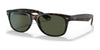 Ray-Ban NEW WAYFARER RB2132 Sunglasses | Size 55 / Tortoise №902L / G-15 Green (3N 13.2%)