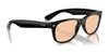 Ray-Ban NEW WAYFARER RB2132F Sunglasses / Black №601/64 / Blue/Grey Classic (1N 54.8%) / Size 55