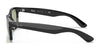 Ray-Ban NEW WAYFARER RB2132F Sunglasses / Black №601/64 / Blue/Grey Classic (1N 54.8%) / Size 55