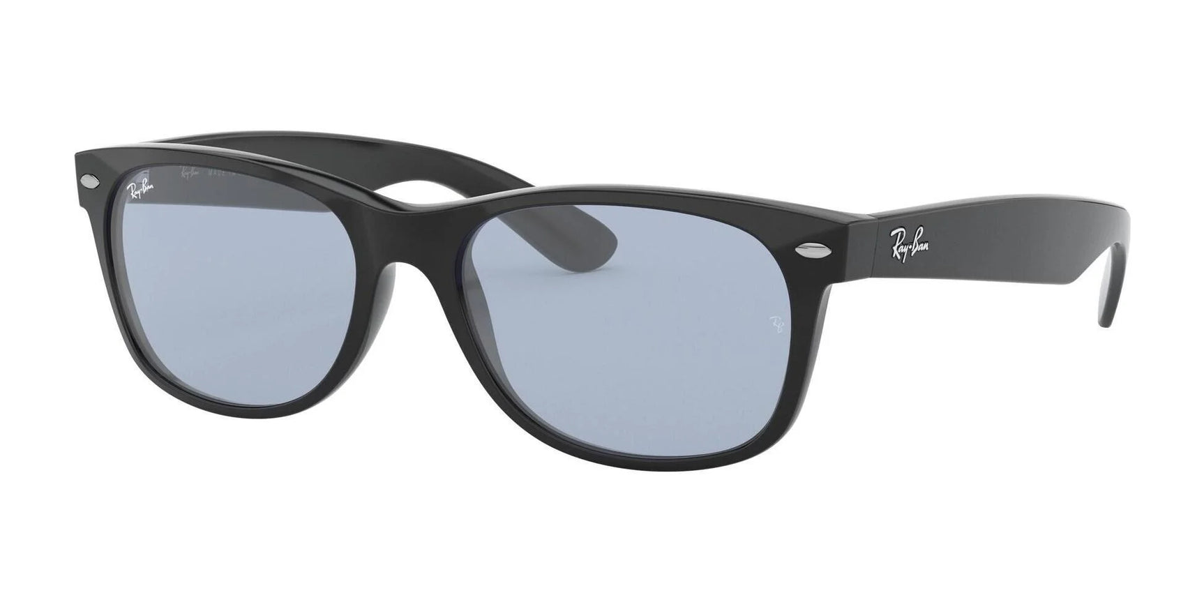 Ray-Ban NEW WAYFARER RB2132F Sunglasses Black / Blue / Grey Classic