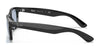 Ray-Ban NEW WAYFARER RB2132F Sunglasses / Black №601/64 / Blue/Grey Classic (1N 54.8%) / Size 55