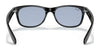 Ray-Ban NEW WAYFARER RB2132F Sunglasses / Black №601/64 / Blue/Grey Classic (1N 54.8%) / Size 55