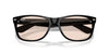 Ray-Ban NEW WAYFARER RB2132F Sunglasses / Black №601/64 / Blue/Grey Classic (1N 54.8%) / Size 55