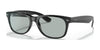 Ray-Ban NEW WAYFARER RB2132F Sunglasses / Black №601/R5 / Light Grey (1N 49%) / Size 55