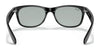 Ray-Ban NEW WAYFARER RB2132F Sunglasses / Black №601/64 / Blue/Grey Classic (1N 54.8%) / Size 55