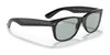 Ray-Ban NEW WAYFARER RB2132F Sunglasses / Black №601/64 / Blue/Grey Classic (1N 54.8%) / Size 55