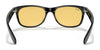 Ray-Ban NEW WAYFARER RB2132F Sunglasses / Black №601/64 / Blue/Grey Classic (1N 54.8%) / Size 55