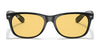 Ray-Ban NEW WAYFARER RB2132F Sunglasses / Black №601/64 / Blue/Grey Classic (1N 54.8%) / Size 55