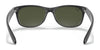 Ray-Ban NEW WAYFARER RB2132F Sunglasses / Black №601/64 / Blue/Grey Classic (1N 54.8%) / Size 55