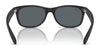 Ray-Ban NEW WAYFARER RB2132F Sunglasses / Black №601/64 / Blue/Grey Classic (1N 54.8%) / Size 55