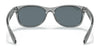 Ray-Ban NEW WAYFARER RB2132F Sunglasses / Black №601/64 / Blue/Grey Classic (1N 54.8%) / Size 55