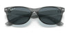 Ray-Ban NEW WAYFARER RB2132F Sunglasses / Black №601/64 / Blue/Grey Classic (1N 54.8%) / Size 55