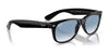 Ray-Ban NEW WAYFARER RB2132F Sunglasses / Black №601/64 / Blue/Grey Classic (1N 54.8%) / Size 55