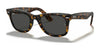 Ray-Ban WAYFARER RB2140 Sunglasses / Havana On Transparent Brown №1292B1 / Dark Grey (3N 15.30%) / Size 50