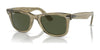 Ray-Ban WAYFARER RB2140 Sunglasses / Photo Striped Grey №138731 / Green (3N 13.2%) / Size 50