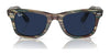 Ray-Ban WAYFARER RB2140 Eyeglasses | Size 50 / Photo Striped Grey №1387GG / Clear/Blue (Photochromic) (3F 16.3%)