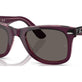 Violet On Transparent Pink №1447B1