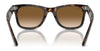 Ray-Ban WAYFARER RB2140 Sunglasses / Black №901 / G-15 Green (3N 13.2%) / Size 50
