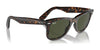 Ray-Ban WAYFARER RB2140 Sunglasses / Black №901 / G-15 Green (3N 13.2%) / Size 50