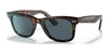 Ray-Ban WAYFARER RB2140 Sunglasses / Havana №902/R5 / Blue (3N 11.20%) / Size 50