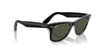 Ray-Ban WAYFARER RB2140F Sunglasses / Black №901/64 / Blue/Grey Classic (1N 54.8%) / Size 52