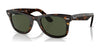 Ray-Ban WAYFARER RB2140F Sunglasses / Havana №135931 / Green (3N 13.2%) / Size 52