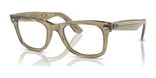 Ray-Ban WAYFARER RB2140F Eyeglasses / Size 52 / Photo Striped Grey №1387GG / Clear/Blue (Photochromic) (3F 16.3%)