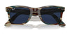 Ray-Ban WAYFARER RB2140F Eyeglasses | Size 52 / Photo Striped Grey №1387GG / Clear/Blue (Photochromic) (3F 16.3%)