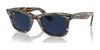 Ray-Ban WAYFARER RB2140F Eyeglasses | Size 52 / Photo Striped Grey №1387GG / Clear/Blue (Photochromic) (3F 16.3%)