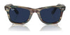 Ray-Ban WAYFARER RB2140F Eyeglasses | Size 52 / Photo Striped Grey №1387GG / Clear/Blue (Photochromic) (3F 16.3%)