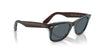 Ray-Ban WAYFARER RB2140F Sunglasses / Black №901/64 / Blue/Grey Classic (1N 54.8%) / Size 52